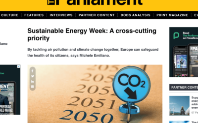 Sustainable Energy Week: A cross-cutting priority