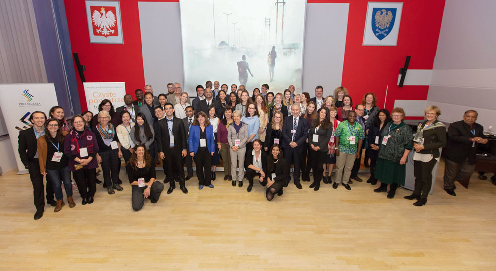 Attendees at the Global Climate and Health Summit, Katowice 2018