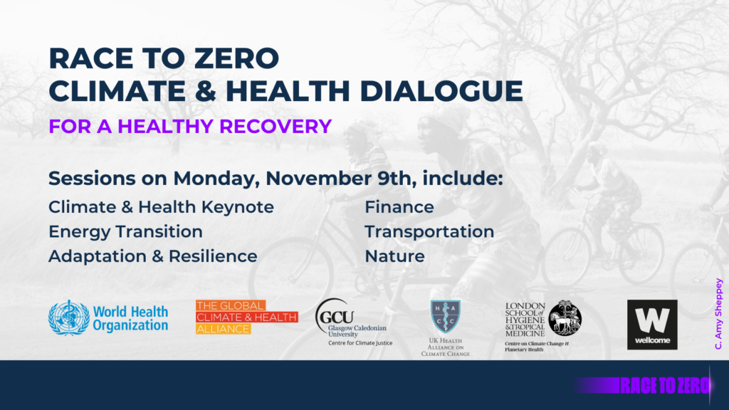 Global Climate and Health Event to Put Health and Equity at Center of Ambitious Climate Action