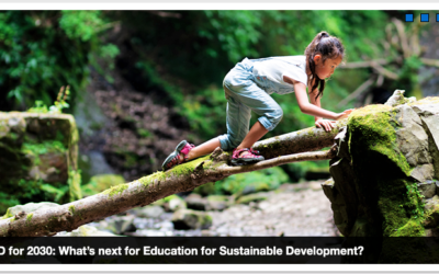 Education for sustainable development: Links between the planet’s wellbeing and human health