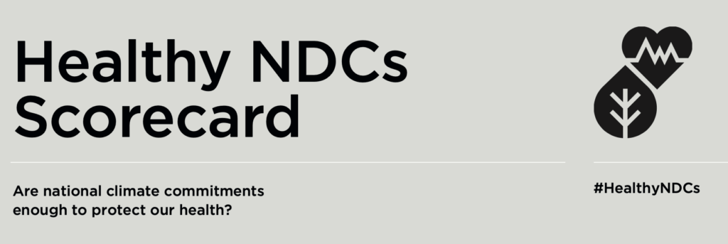 Health NDCs Scorecard