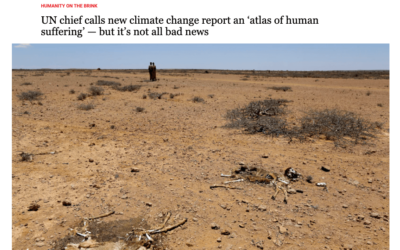 Daily Maverick: UN chief calls new climate change report an ‘atlas of human suffering’ — but it’s not all bad news