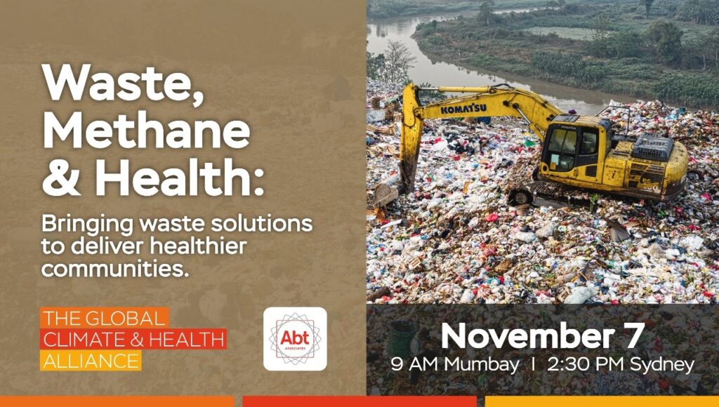Waste, Methane and Health: Bringing waste solutions to deliver healthier communities