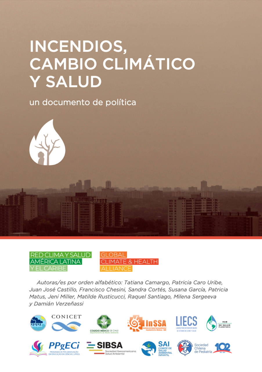 Cover of Wildfires, Climate and Health Policy Document by Beatriz Francisco