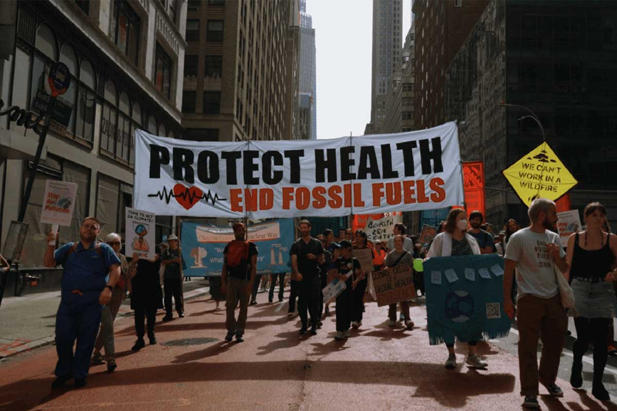 Protect Health -End Fossil Fuels: Skyler Knutzen/Global Climate and Health Alliance.