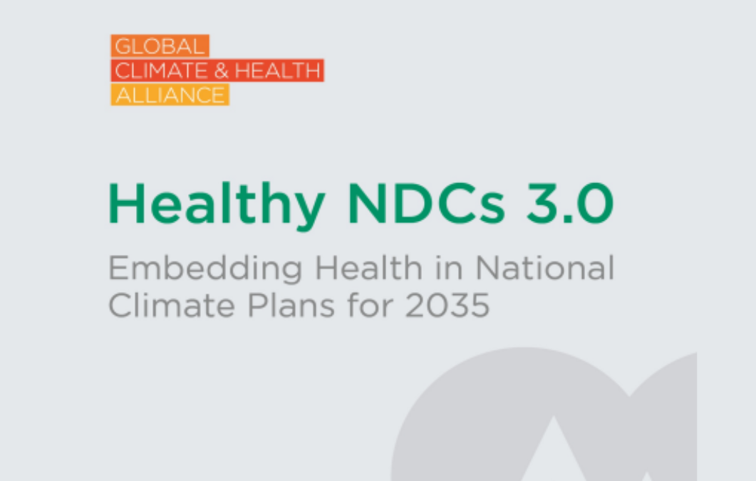 Report: As Deadline Hits, Countries Must Seize Opportunity to Plug Health Gaps in National Climate Commitments