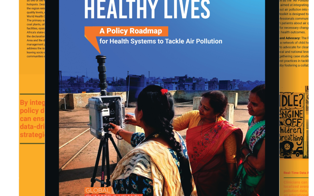 Policy Brief: Clean Air, Healthy Lives: A Policy Roadmap for Health Systems to Tackle Air Pollution