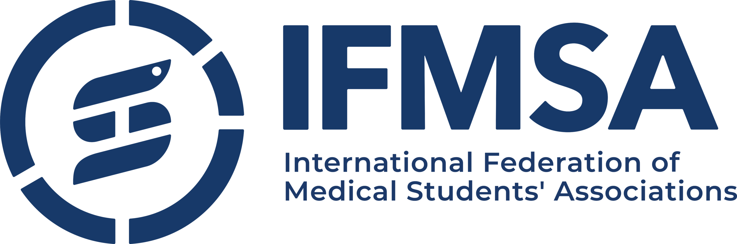IFMSA_logo_horizontal_blue (1) - IFMSA VP for External Affairs - Lucía Pérez Gómez