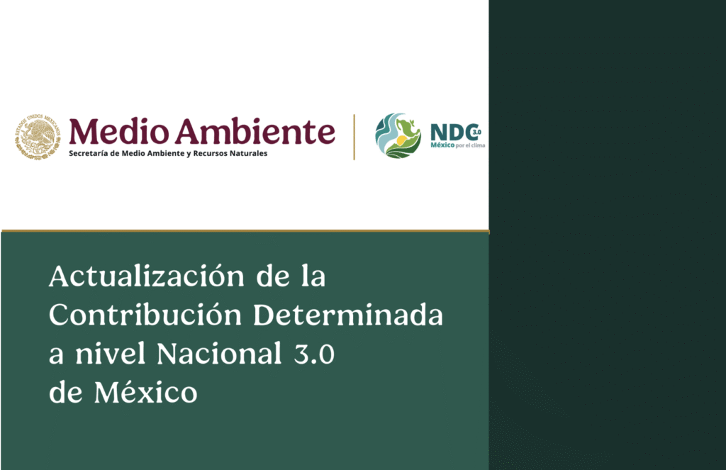 Actualización de la Contribución Determinada a nivel Nacional 3.0 de México