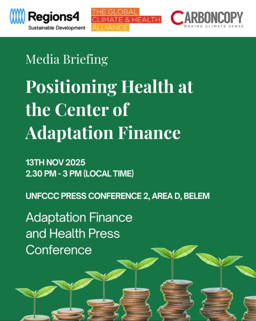 Positioning Health at the Center of Adaptation Finance