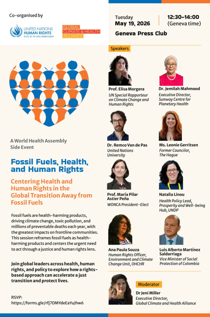 Fossil Fuels, Health, and Human Rights - Centering Health and Human Rights in the Global Transition Away from Fossil Fuels